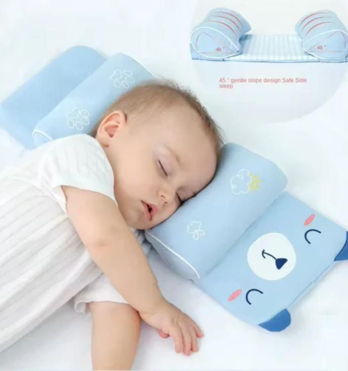 Baby Head Shaping Pillow – Prevents Flat Head (0–12 Months)